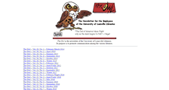 Desktop Screenshot of owl.library.louisville.edu