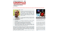 Desktop Screenshot of cvd.louisville.edu